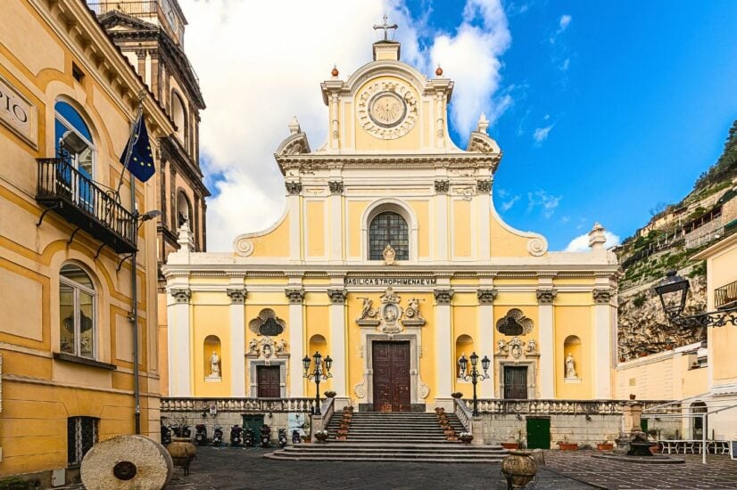 La Basilica di Santa Trofimena Minori Costiera Amalfitana