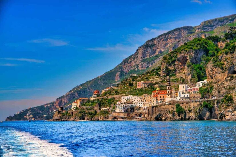 Tour in barca in Costiera Amalfitana spiaggia con tappa gourmet