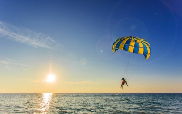 Amalfi Coast parasailing flight