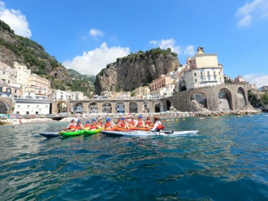 Maiori Kayak Tour of Caves and Beaches