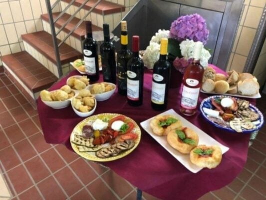 Tramonti wine tasting